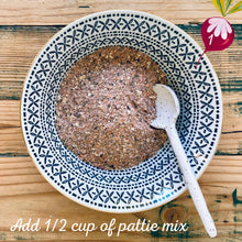 Load image into Gallery viewer, Organic Beetroot Dill & Lentil Pattie Mix-bulk