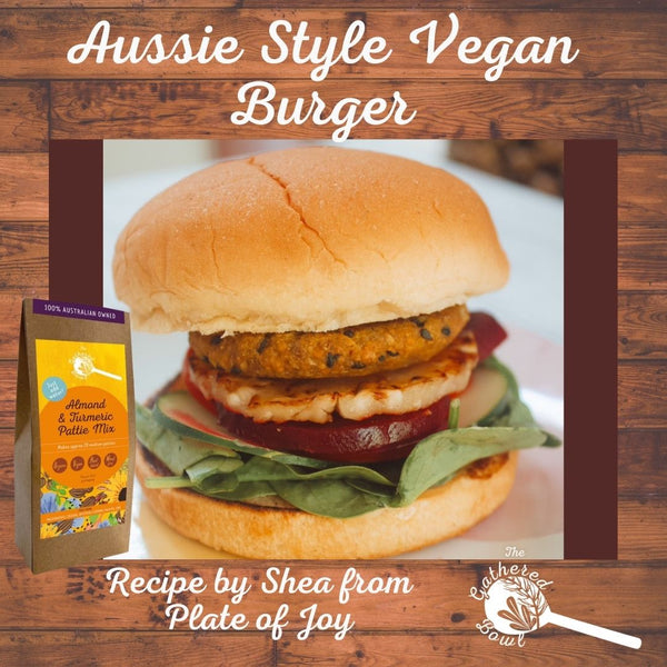 Aussie Style Vegan Burger