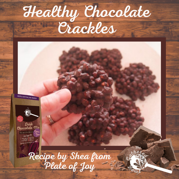 Healthy Chocolate Crackles (VGN & GF)