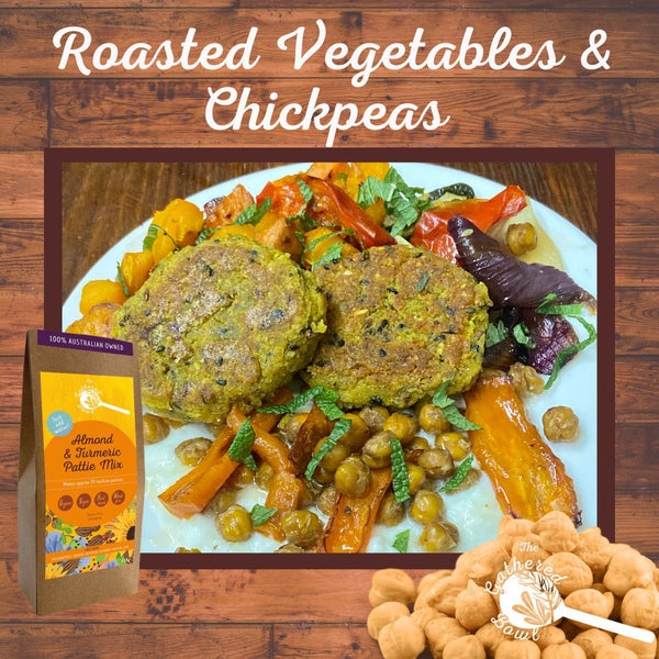 Roasted Vegetables & Chickpeas